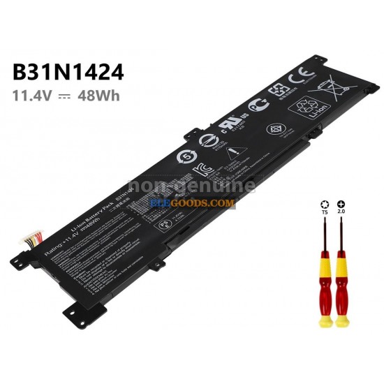 11.4V  48Wh  3 cells  Li-Polymer  Black