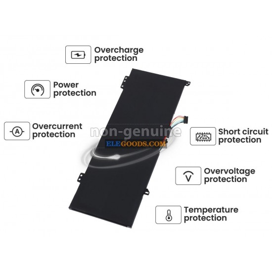 7.68V  45Wh  3 cells  Li-Polymer  Black